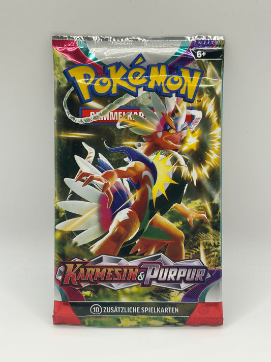 Karmesin & Purpur Base Booster DE - Boxbreak