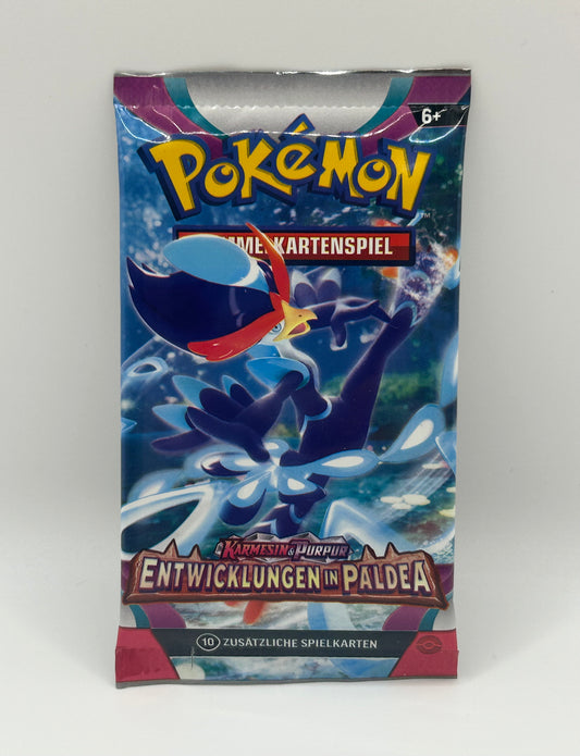 Entwicklungen in Paldea Booster DE - Boxbreak
