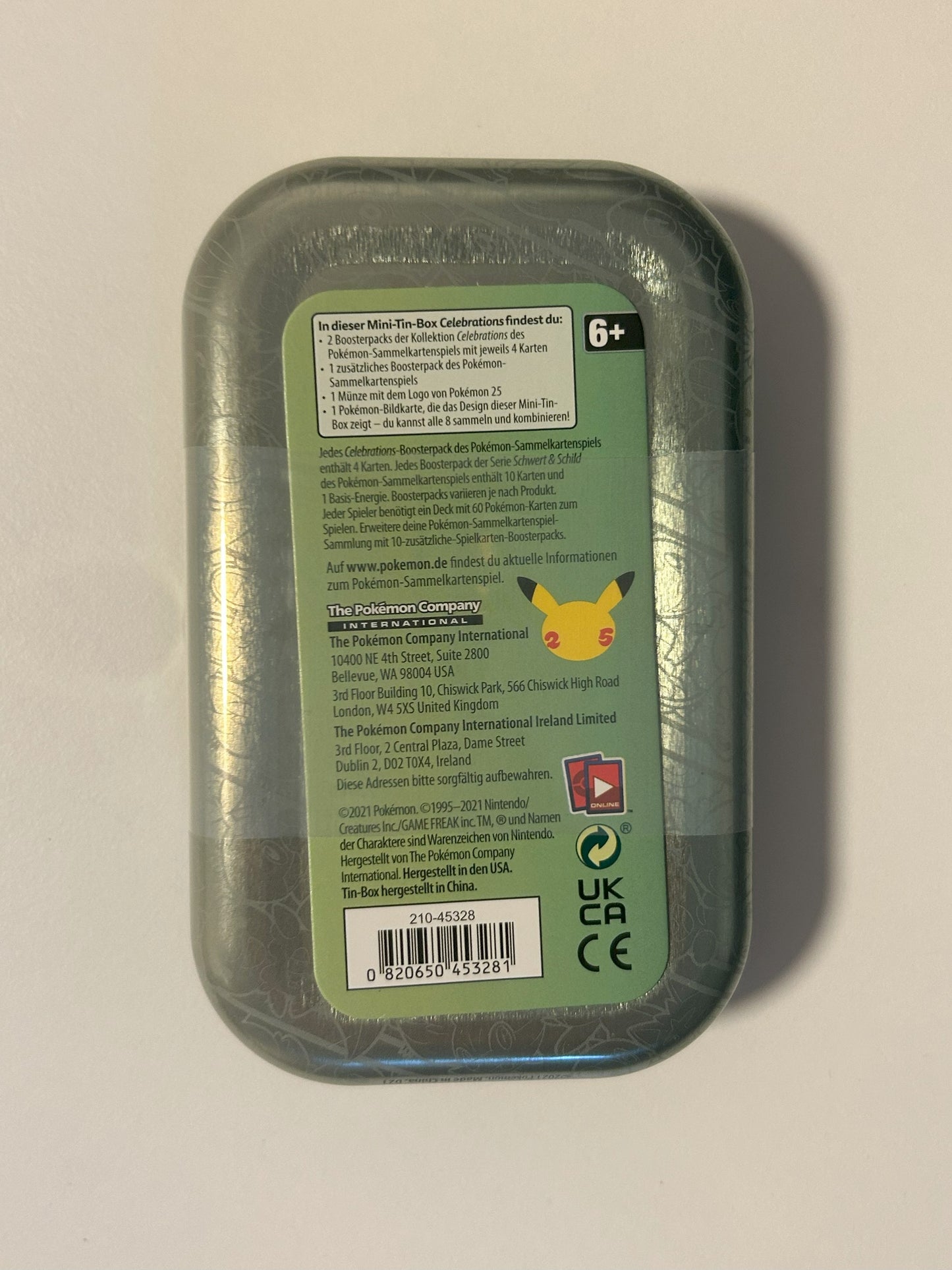 Celebrations mini Tin DE - Boxbreak